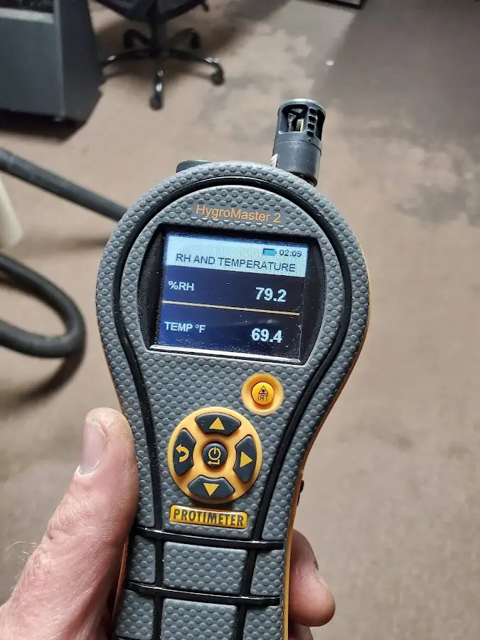 Moisture meter humidity assessment for Fire & Smoke Damage Restoration in Orlovista